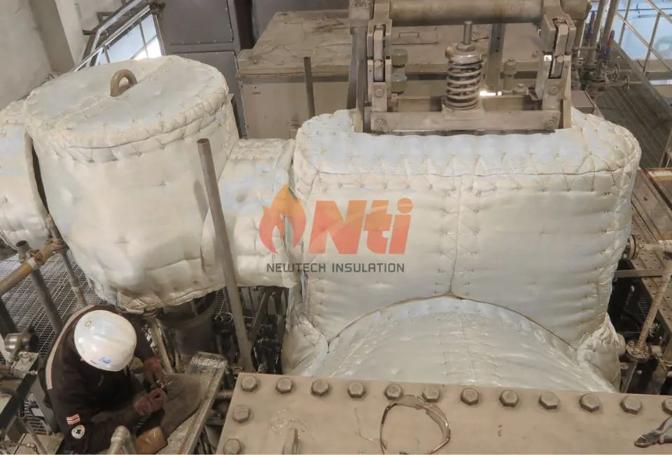ฉนวนเทอร์ไบน์ turbine insulation ฉนวนกันความร้อน ZAVE นิวเทค อินซูเลชั่น cover