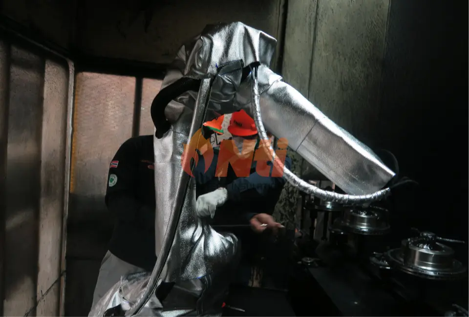 ฉนวนโรบอท Robot insulation ฉนวนกันความร้อน ZAVE นิวเทค อินซูเลชั่น 03