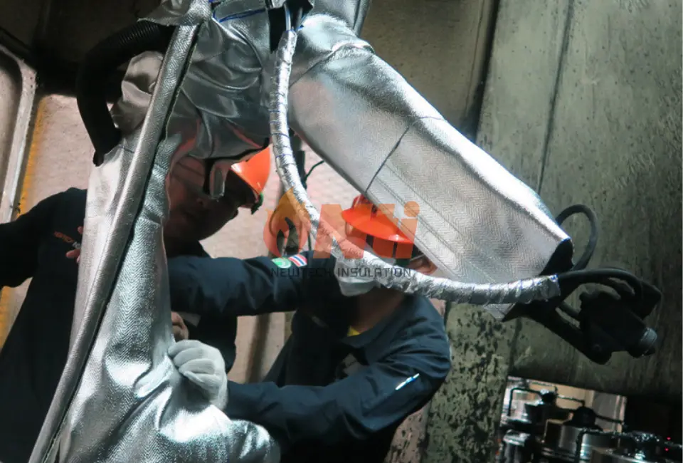 ฉนวนโรบอท Robot insulation ฉนวนกันความร้อน ZAVE นิวเทค อินซูเลชั่น 08